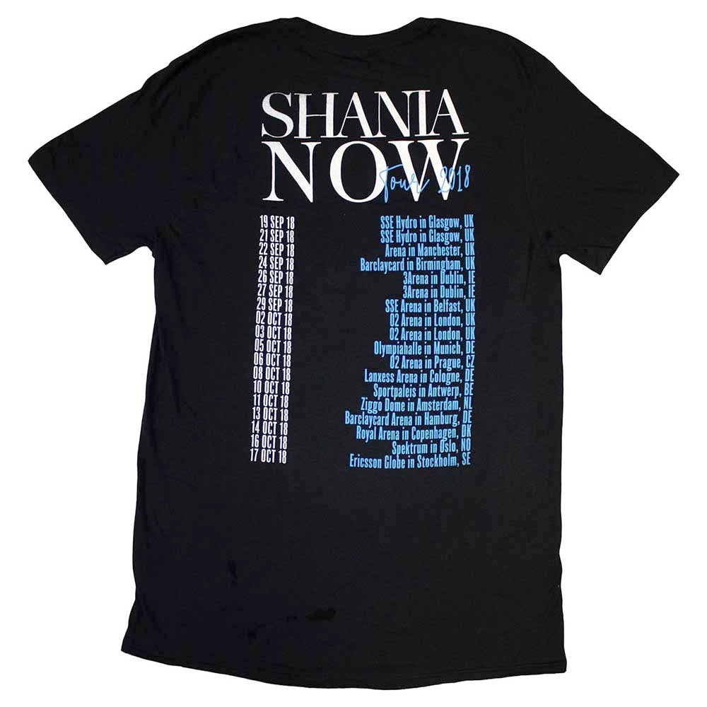 Shania Twain - Tour 2018 Gloves Photo Tshirt Homme - Noir